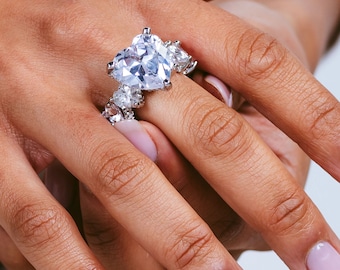 Hearts Connected Ring Bling