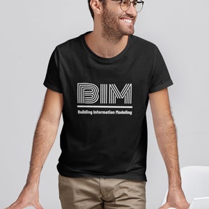 BIM Gebäude Information Modellierung - Unisex T-Shirt