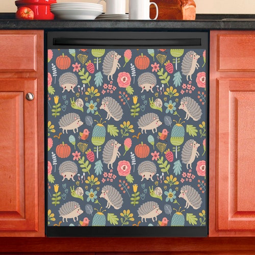 Kitchen Dishwasher Cover Farmhouse Chickens and Etsy