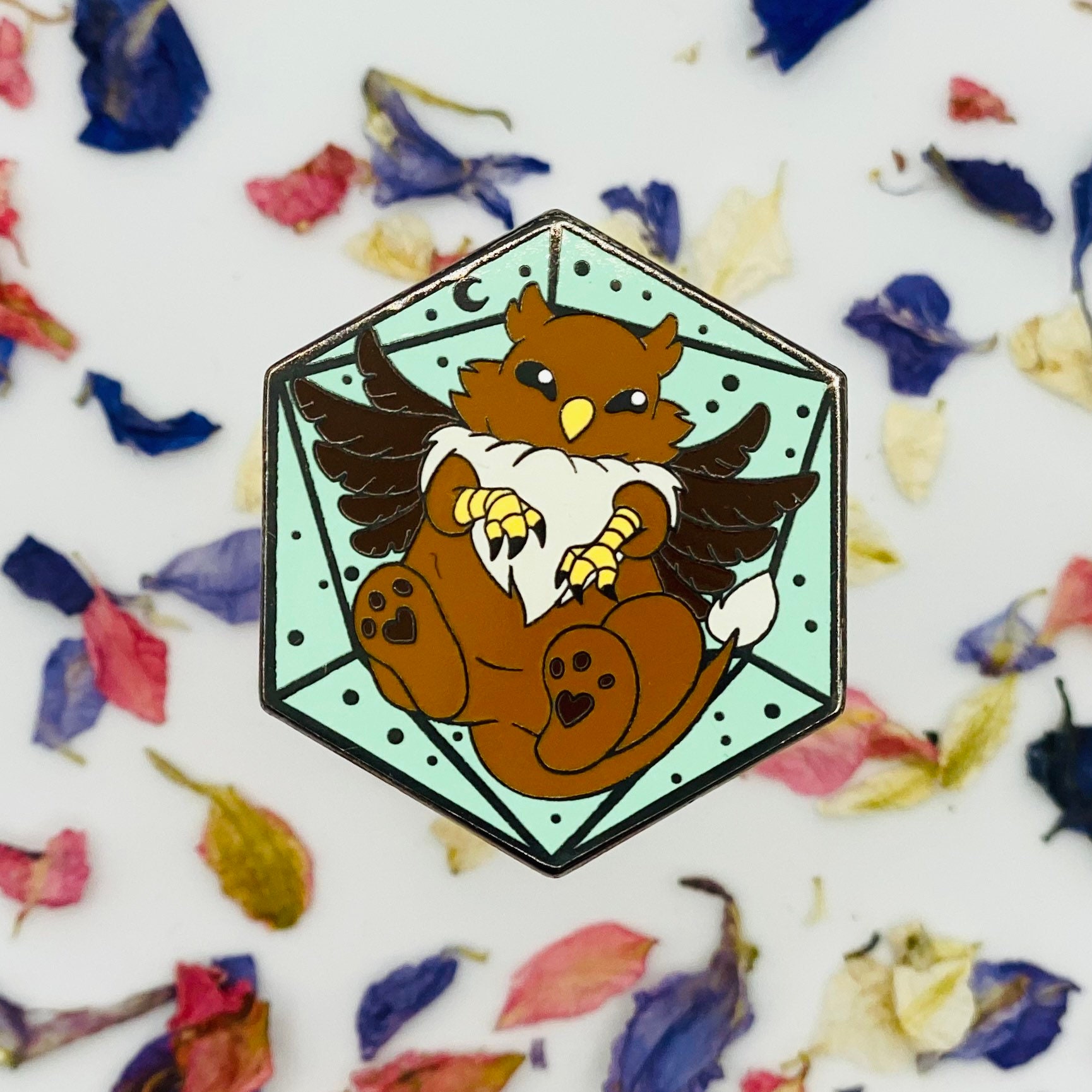 Rug of Smothering D&D/RPG Dumb Ways to Die Enamel Pin 