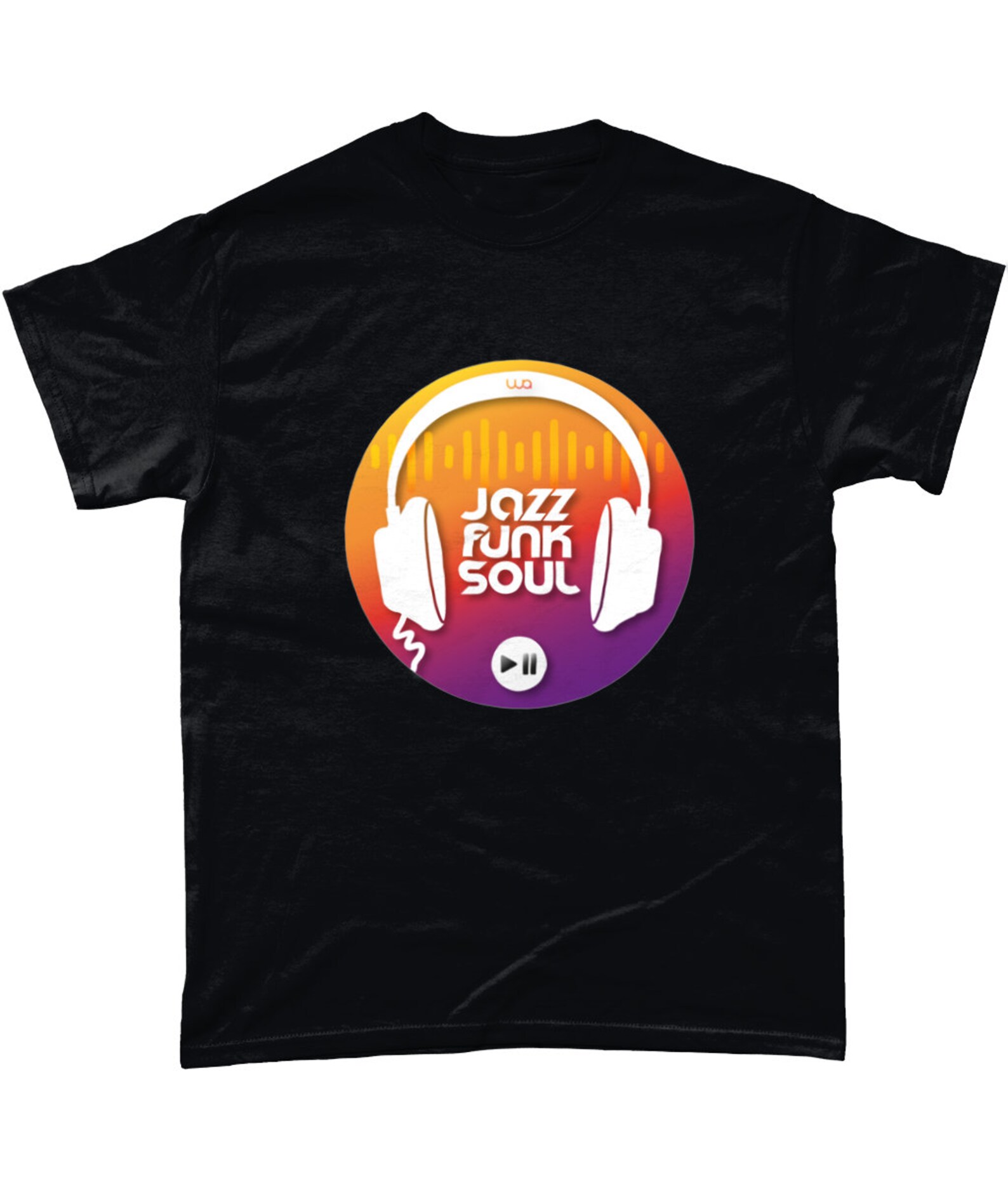 Jazz Funk Soul Black Tshirt Etsy UK