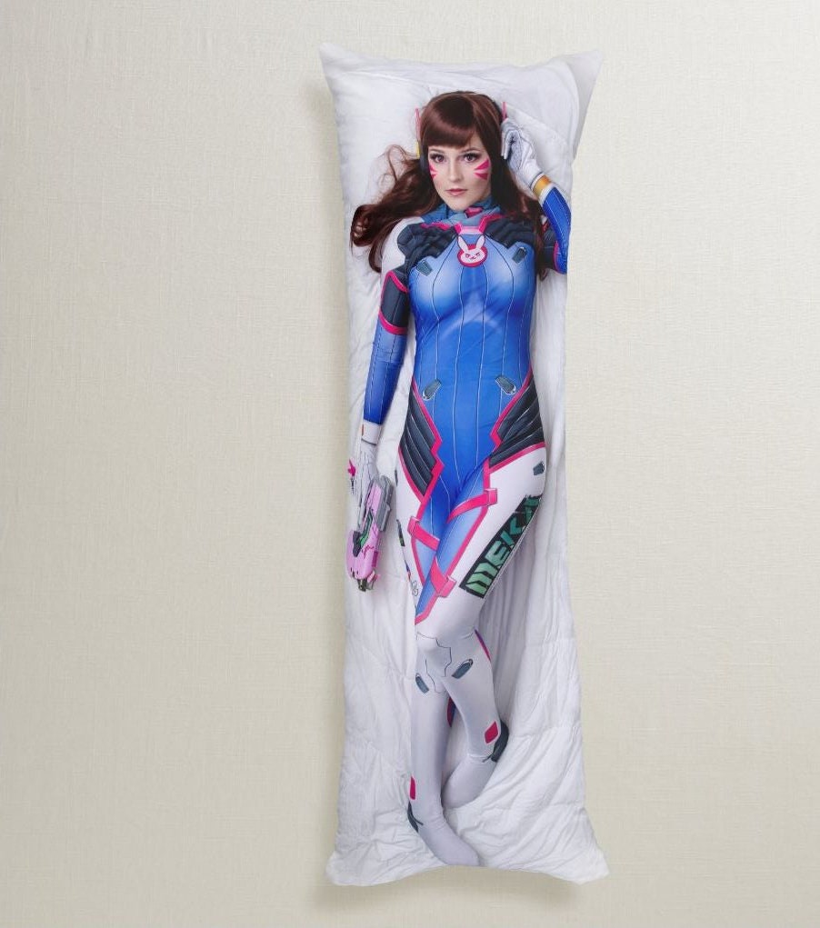 D.Va Overwatch Dakimakura Body Pillow Etsy