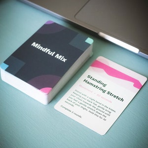 Mindful Mix Cards: 52-Card Set for Mindfulness and Relaxation image 3