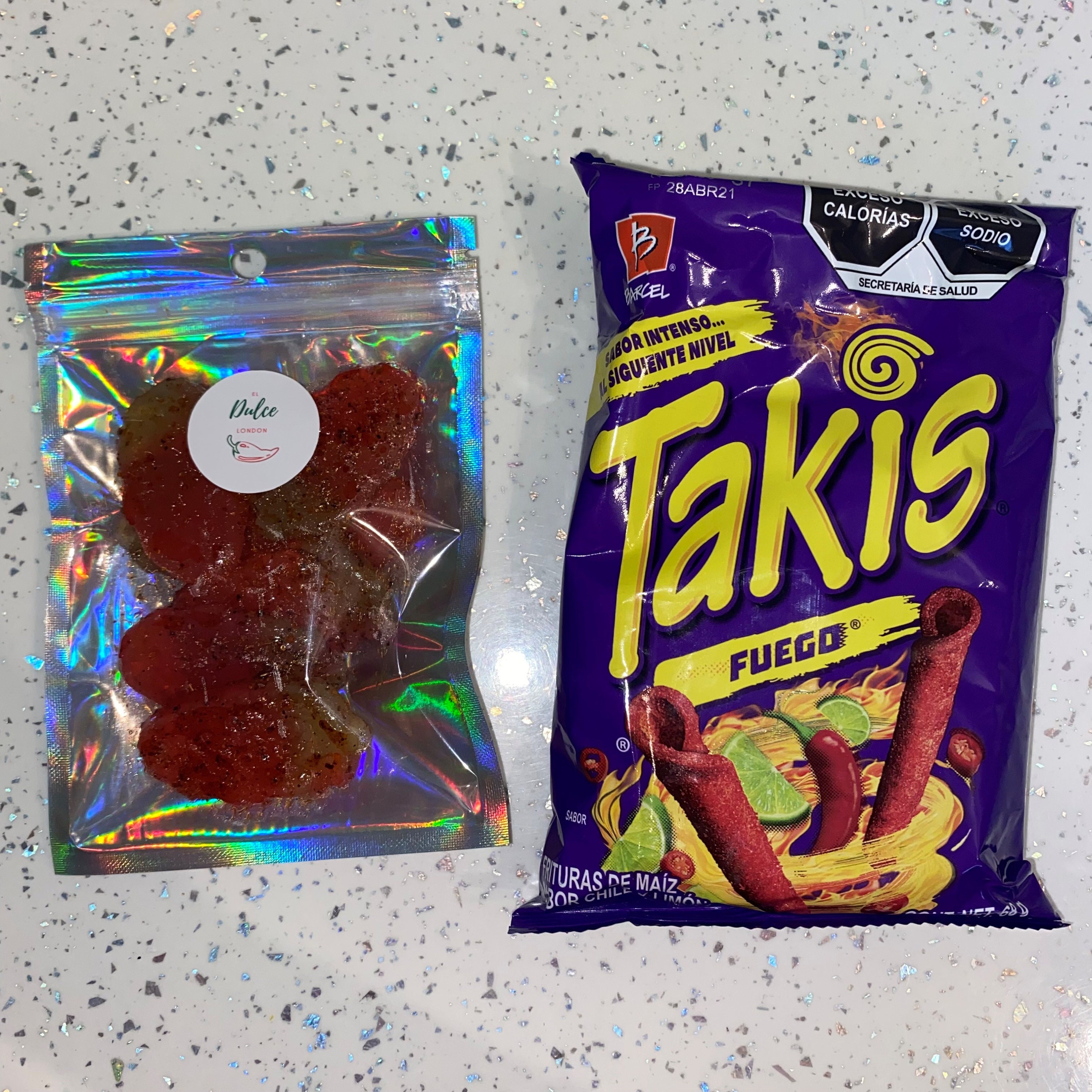 Chamoy & Tajin Sweets and Takis Fuego Bundle Etsy UK