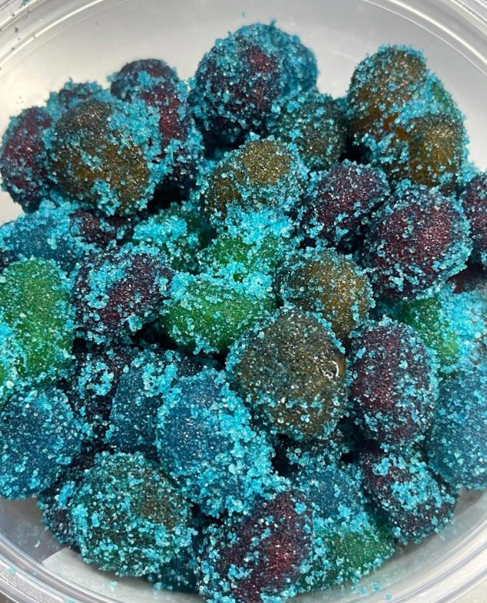 Sour Blue Raspberry Sweets / Candy 90g - Etsy