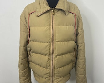 white stag quilted jacket