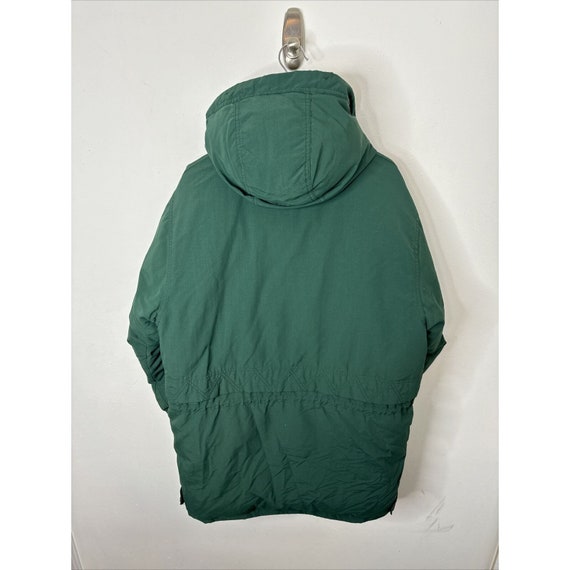 Vintage Woolrich Woman L Down Green Parka Coat Wi… - image 3