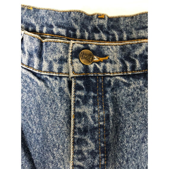 Vintage Linson Indigo Mens 33x34 Blue Denim Jeans… - image 9