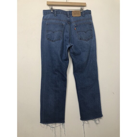 Vintage Levi Strauss Mens 70s 34x28 Blue Denim Je… - image 3