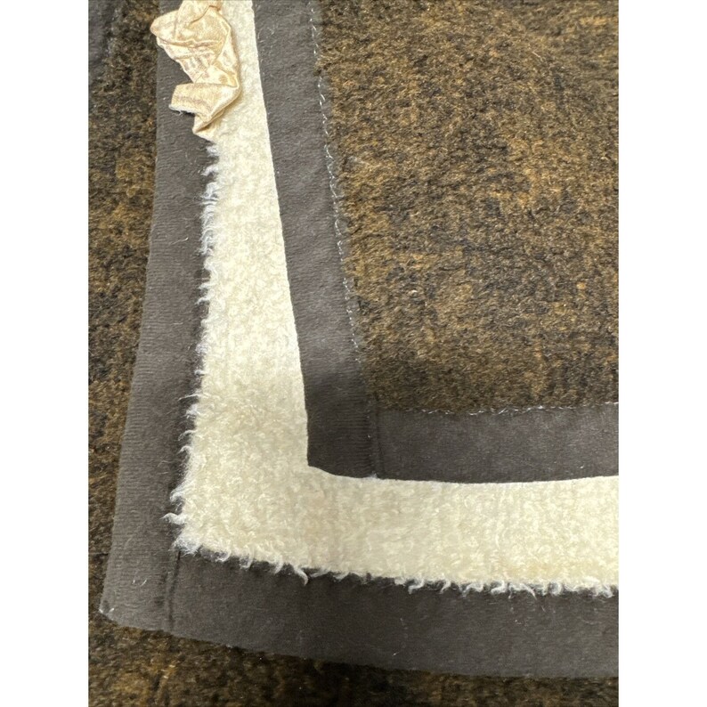 Vintage Biederlack Western Horse Fleece Blanket West Germany 73X54 Etsy