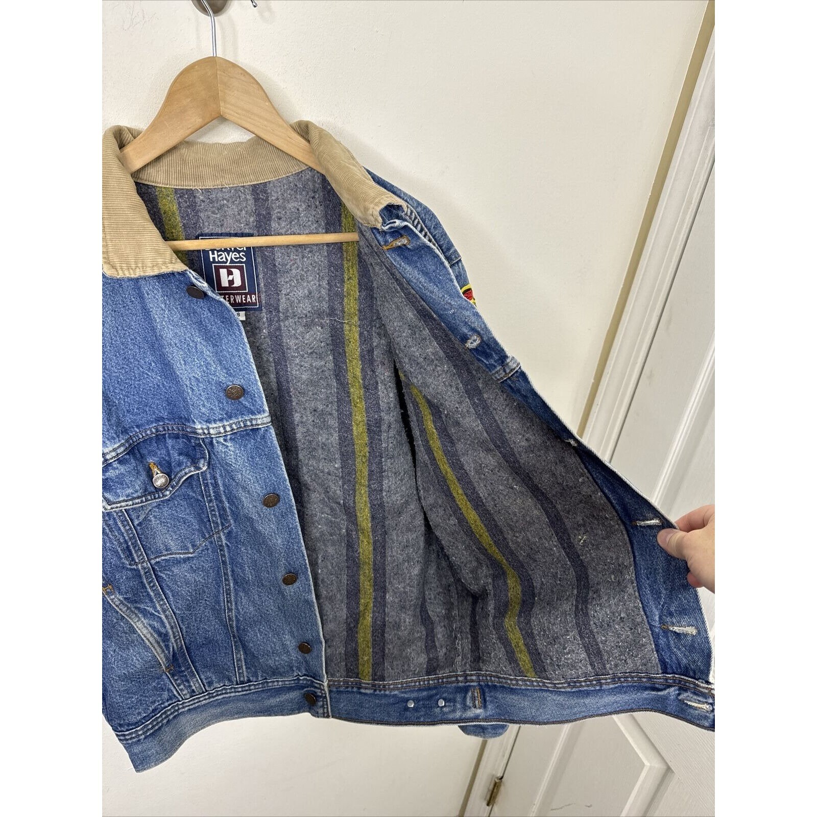 Indian Motorcycle X Denver Hayes Men 38 Lined Denim Jean