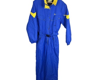 Vintage Stratford Snowmobile Snow Ski Winter Suit Men XL BLACK One