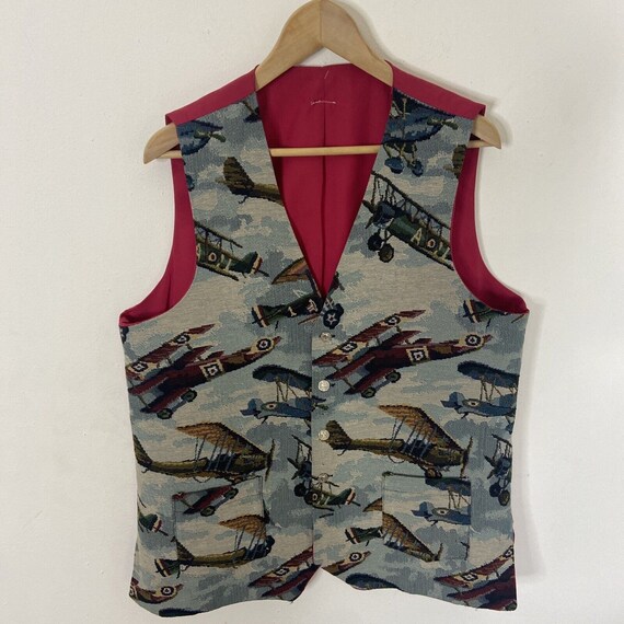 Men vintage formal vest - Gem