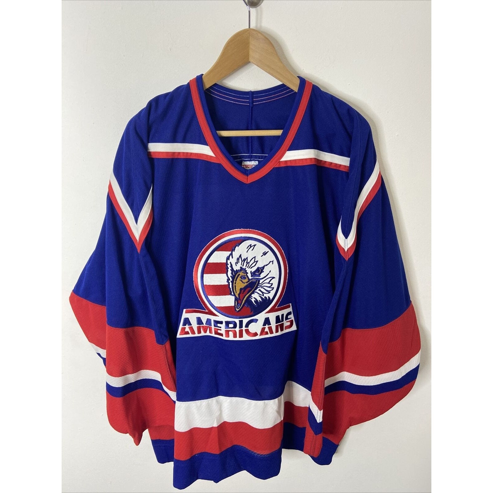  Throwback Trump #45 Rochester Hockey Jersey Sewn Custom Name  (M) White : Clothing, Shoes & Jewelry