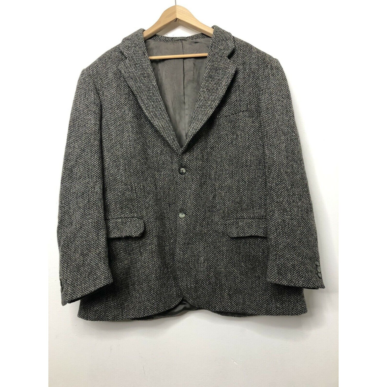 Harris Tweed Jacket with Elbow Patches - Tweedmans