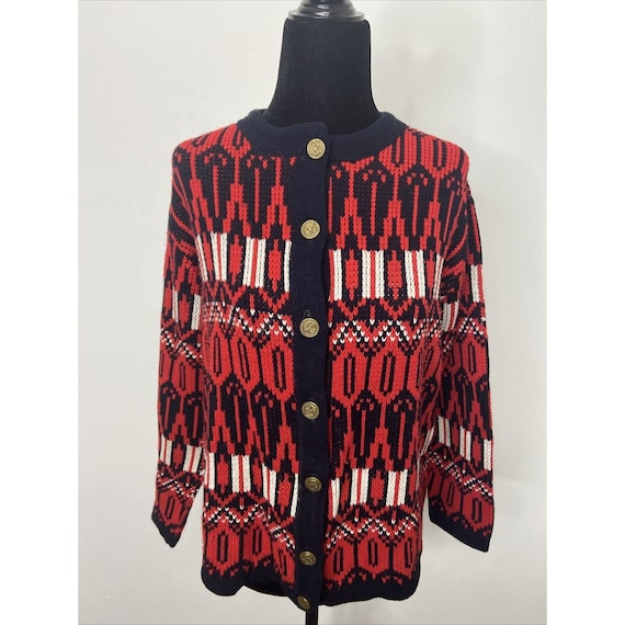 Vintage Broadway Knitting Mills 70’s Cardigan Sweater… Gem