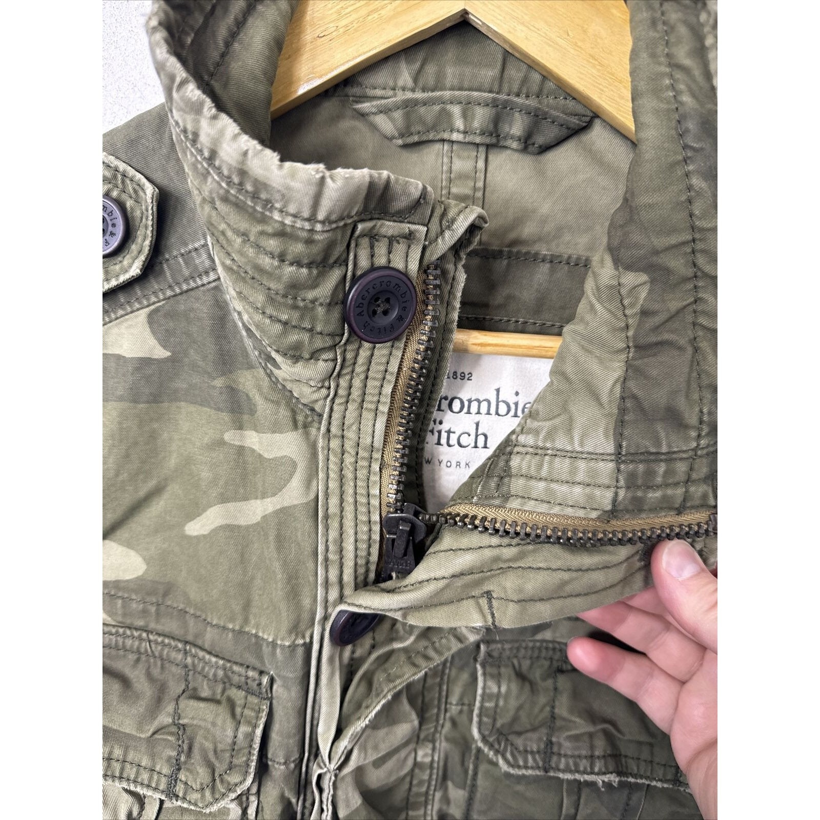 Abercrombie and fitch field jacket hotsell