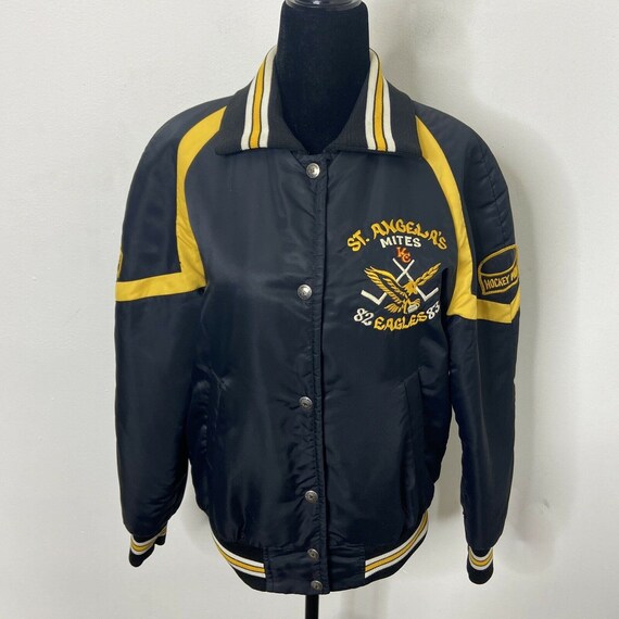 Hockey bomber jacket deals