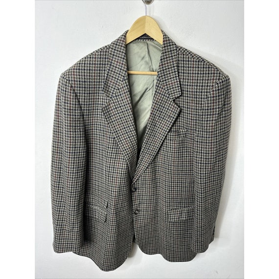 Magee Donegal Irish Tweed Gray Green Wool Men 48L… - image 1