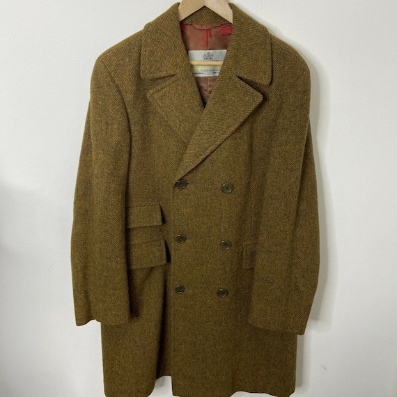Vintage Aquascutum Men 42 Wool Tweed 