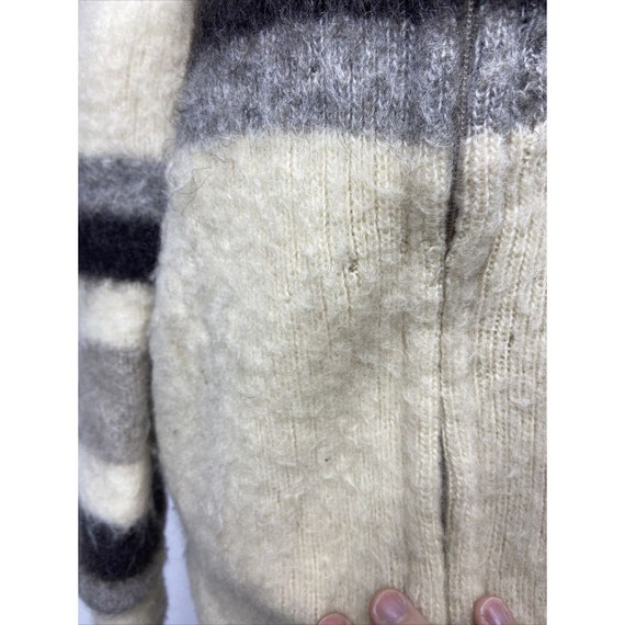 50s Vintage Wool Sacks レア生地 Vintage Samband of Iceland Icelook Wool Small Jacket Zip