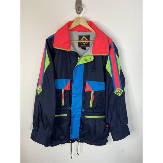 Vintage 80s 90s Red Ski Snow Jacket from Head - Men's XL