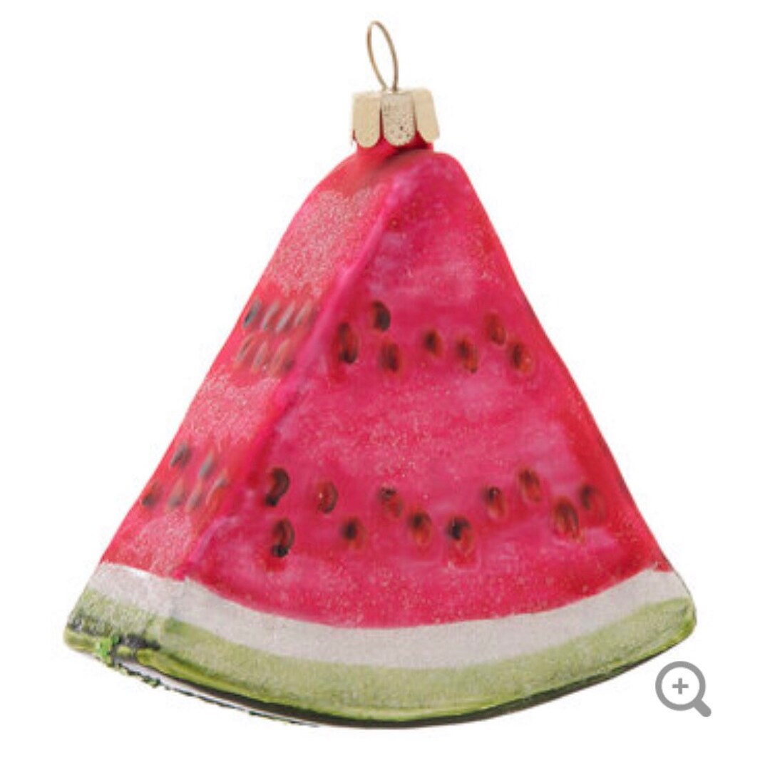 Watermelon Christmas Ornament 