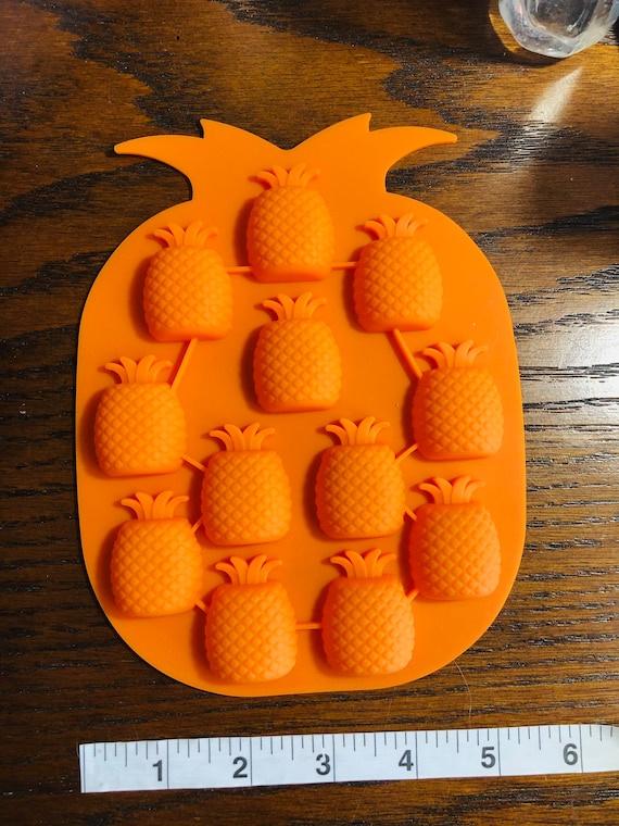 Pineapple Silicone Push Mold A7 For Clay Resin Mould Fondant Chocolate Gumpaste