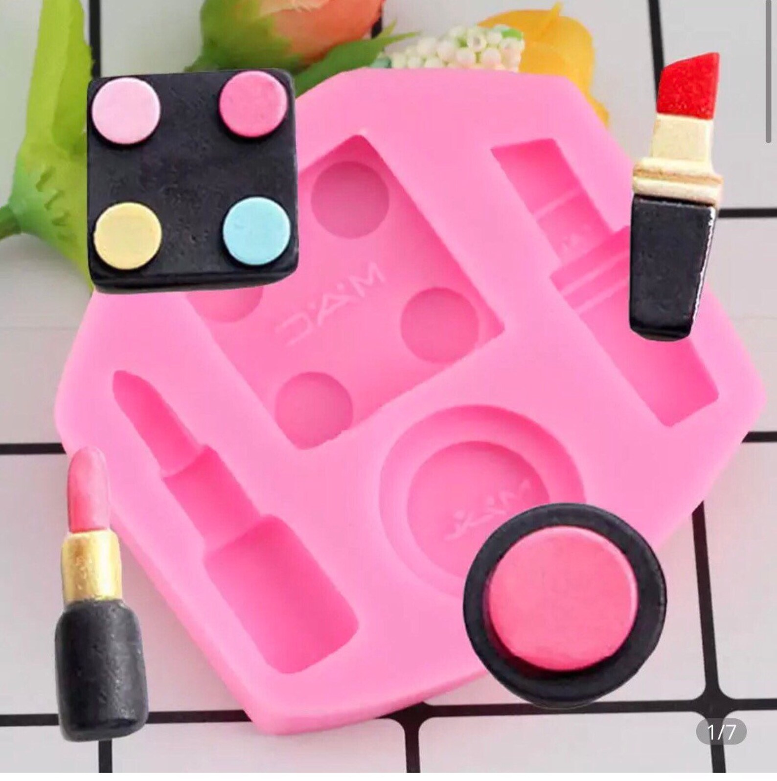 Make up Mold Cosmetic Mold Lipstick Mold Resin Mold Fondant Etsy