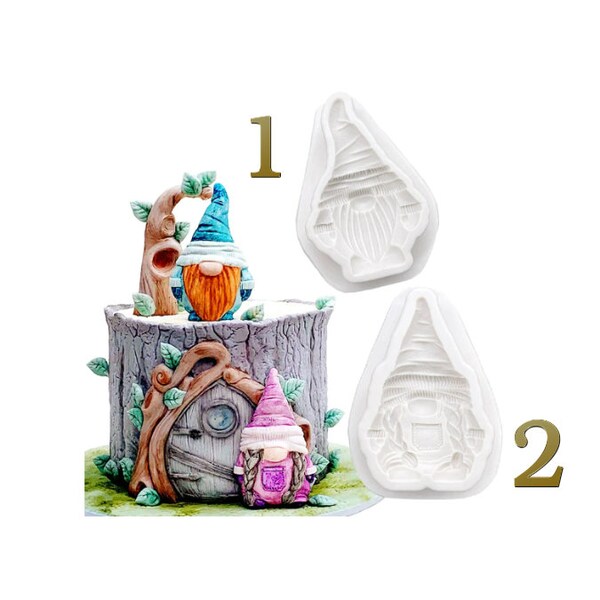 Gnome Mold for Concrete Etsy