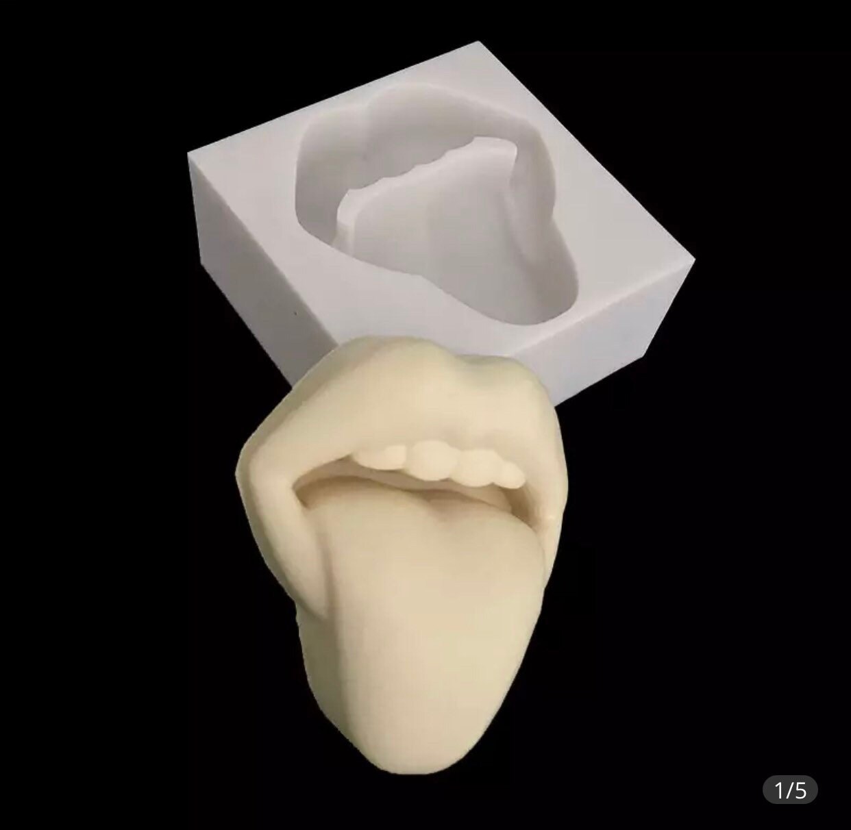 Tongue Mouth Lips Mold Etsy