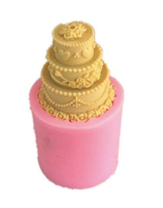 Wedding cake mold 3 Layer cake Mold resin mold fondant mold Etsy