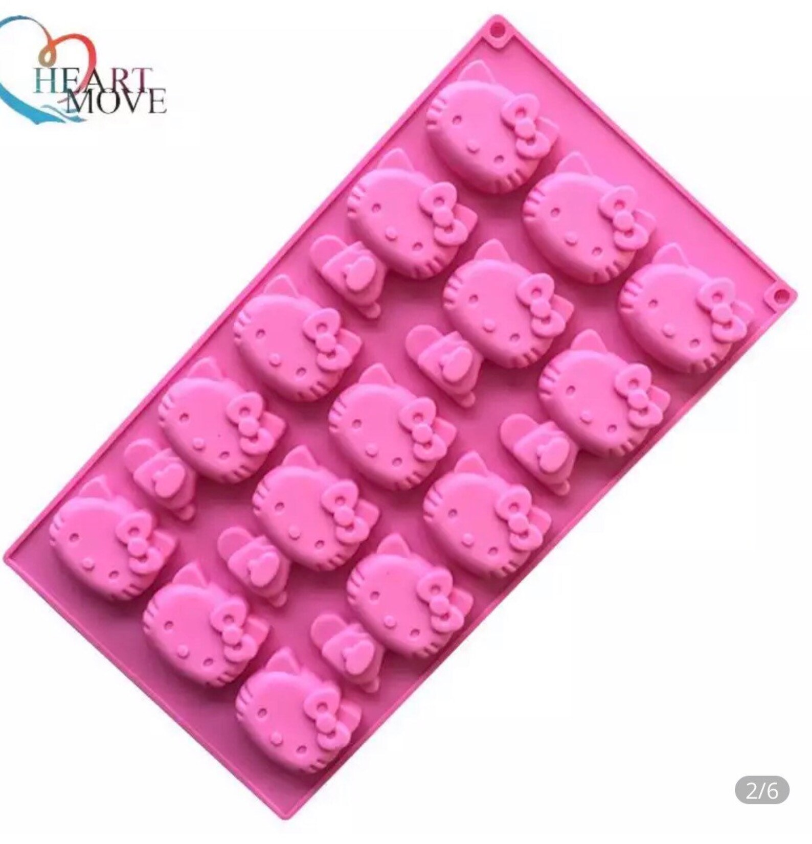 Hello Kitty mold hello kitty pan fondant mold chocolate mold Etsy