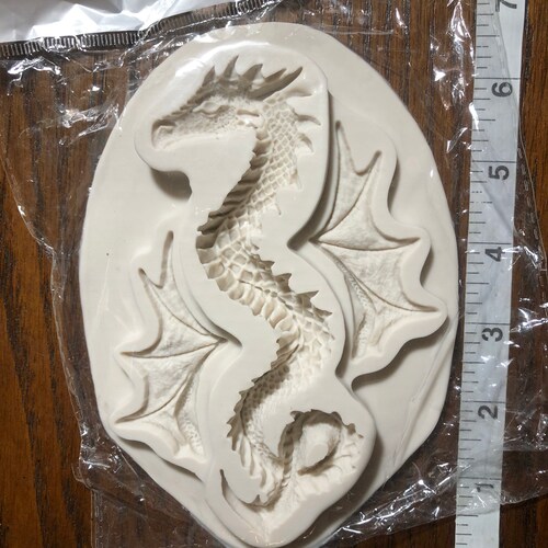 Dragon Resin Silicone Moldlarge Dragon Fondant Mold Dragon Etsy Canada