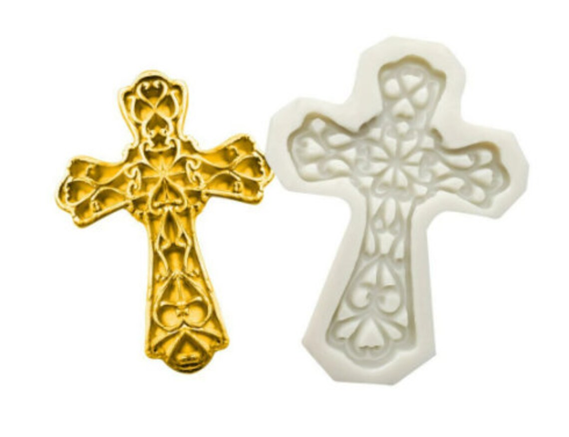 Cross MOLD Cross Fondant Mold Cross Resin Mold Cross Chocolate Etsy