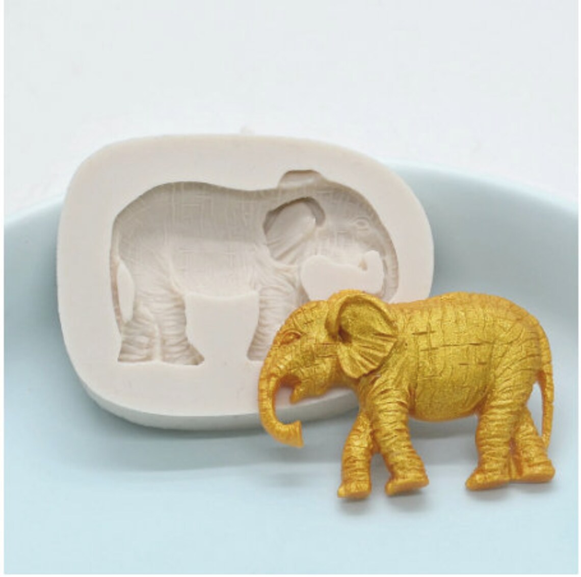 Elephant Mold Resin Mold Fondant Mold Chocolate Mold Clay Mold Etsy