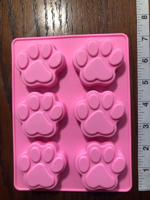 Paw mold paw print mold dog mold cat mold pet mold pet treat Etsy