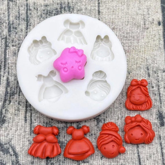 Tiny Umbrella silicone mold #577 craft candy resin fondant gumpaste Chocolate 