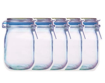 Mason jar lunch box