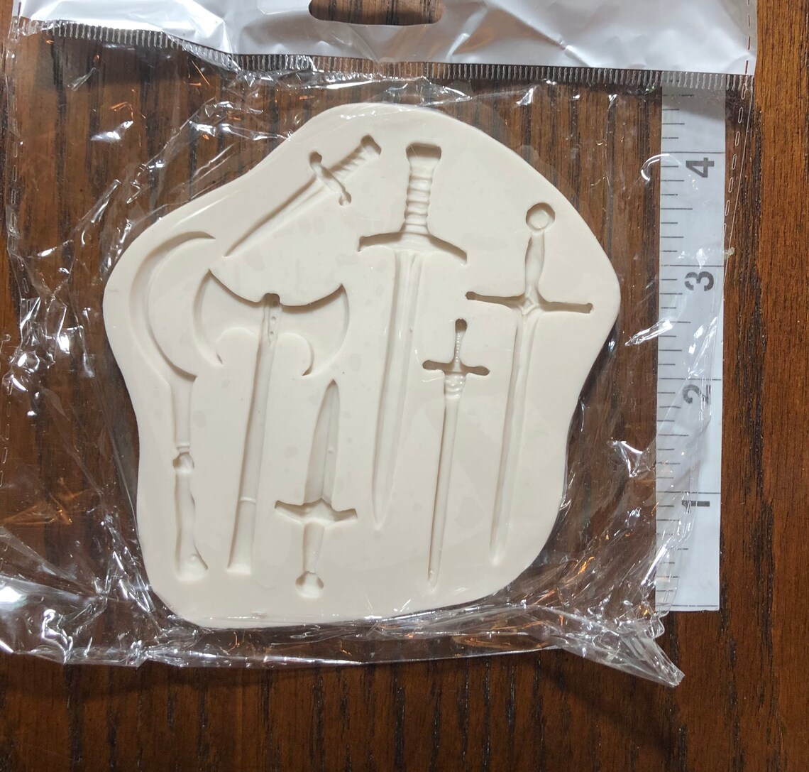 4 Inch Tall Sword Mold Axe Mold Ax Mold Halloween Mold Sword Etsy