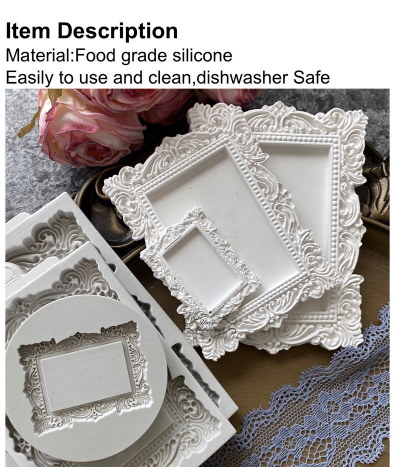 Frame Mold SET of 3 FRAMES Etsy