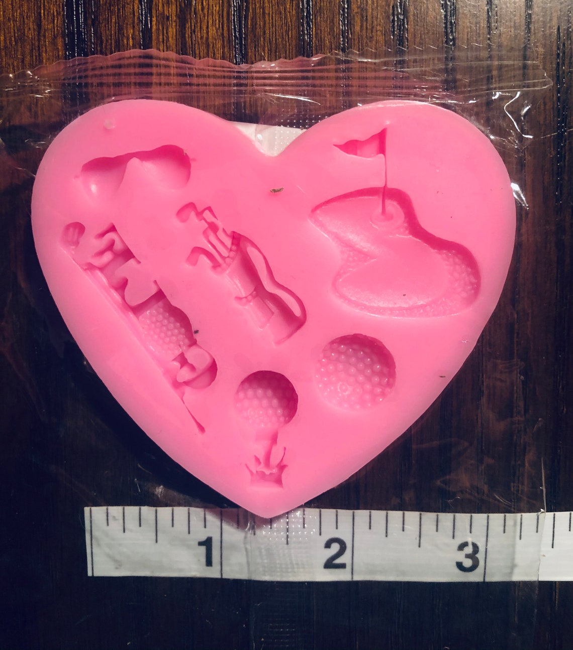 Golf Mold Golf Ball Mold Golf Bag Mold Golf Green Mold Word Etsy