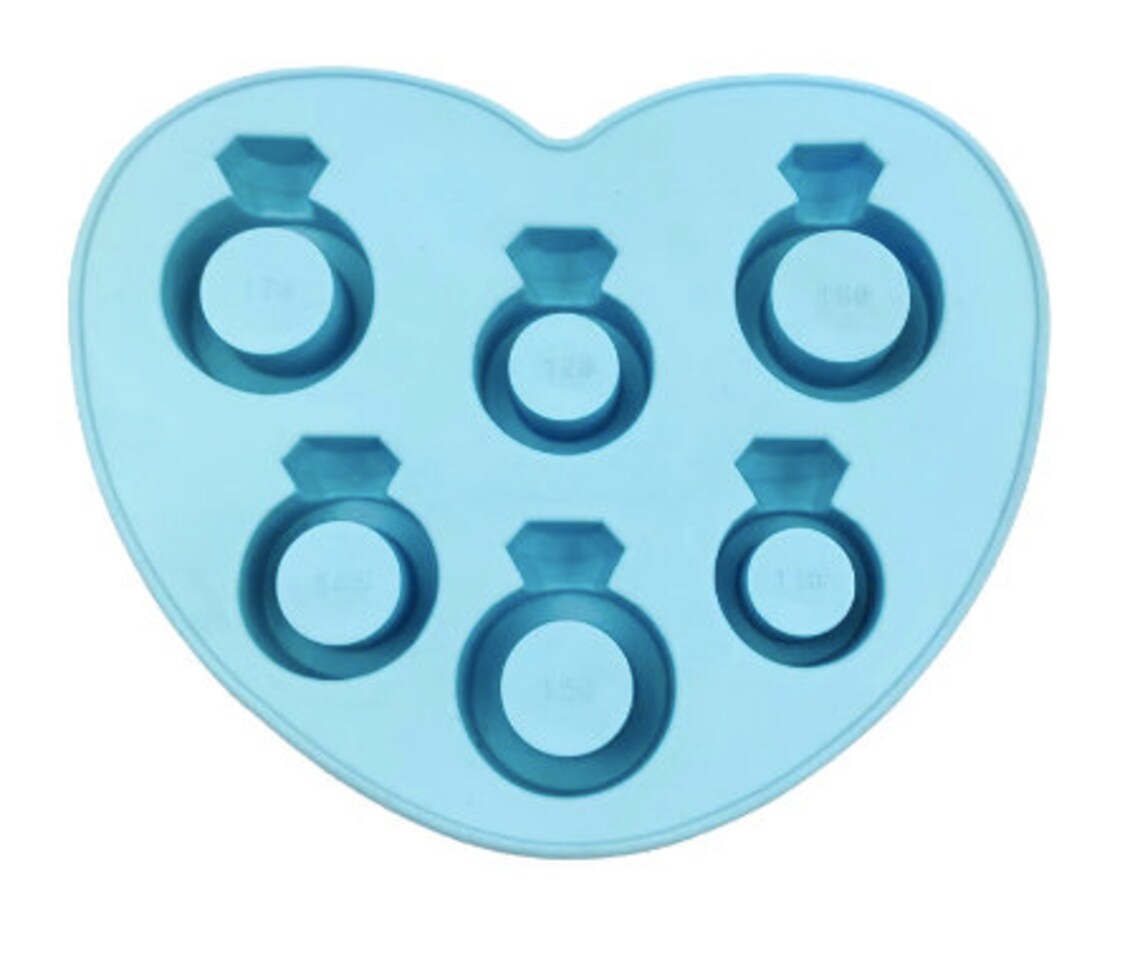 Ring mold diamond mold engagement ring mold chocolate mold Etsy