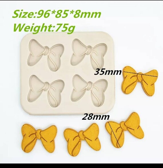 Bow Mold Bows Mold Bow Fondant Mold Bow Chocolate Mold Bows Etsy