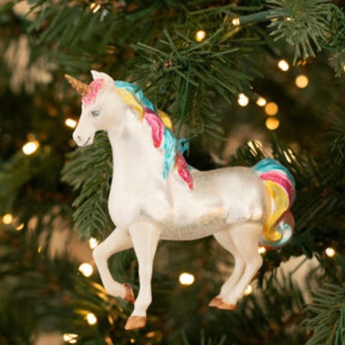 UNICORN PERSONALIZED ORNAMENT Personalized Unicorn Christmas - Etsy