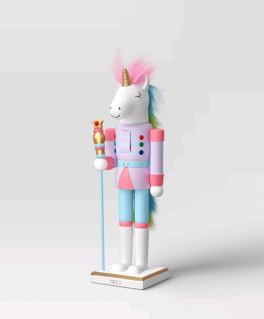 Unicorn Nutcracker 13.5 Inches Etsy