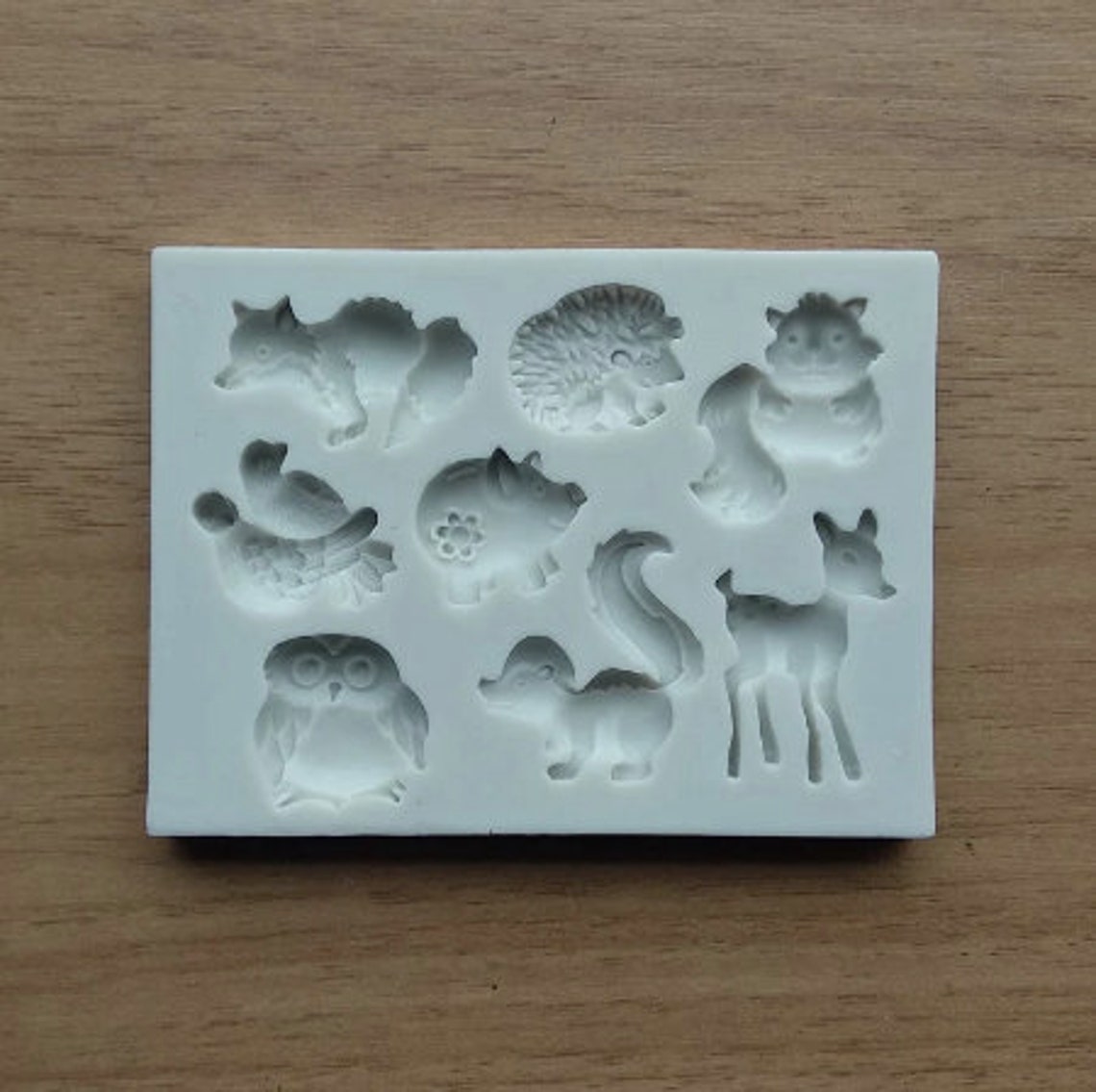 Forest Animals mold deer mold pig skunk mold porcupine mold Etsy