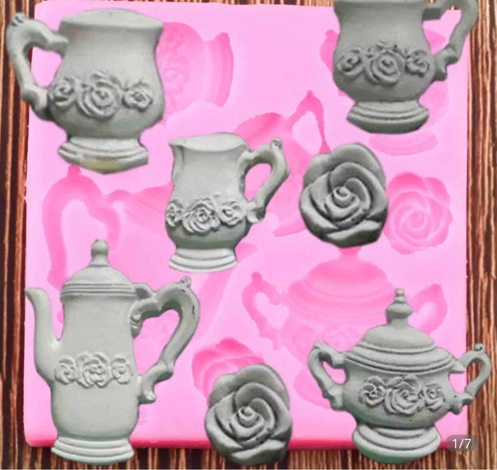 Tea pot mold Tea Cup mold vintage mold antique mold teapot Etsy