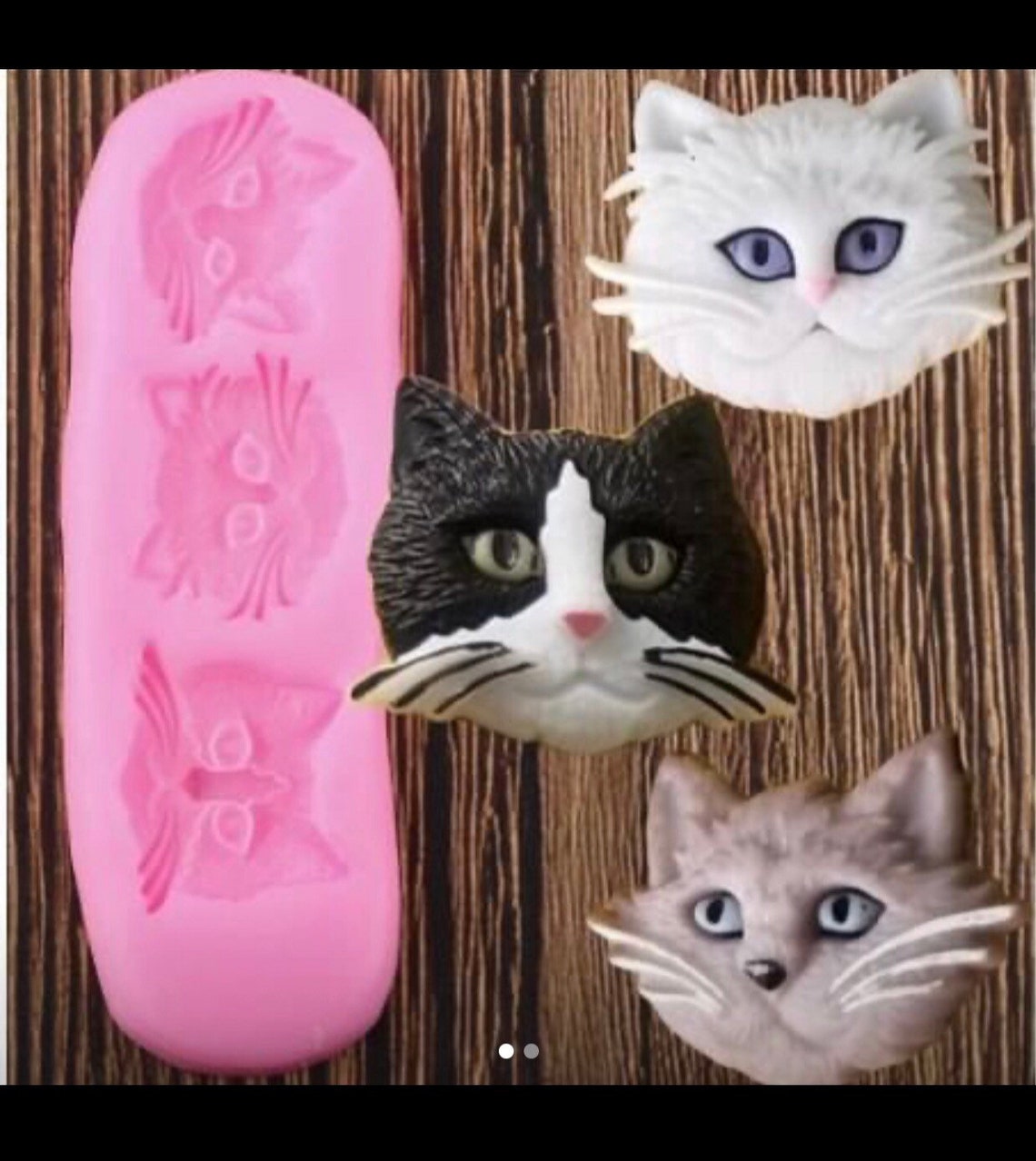 SMALL Cat Mold Cats Mold Kitten Mold Kitty Mold Silicone Mold Etsy