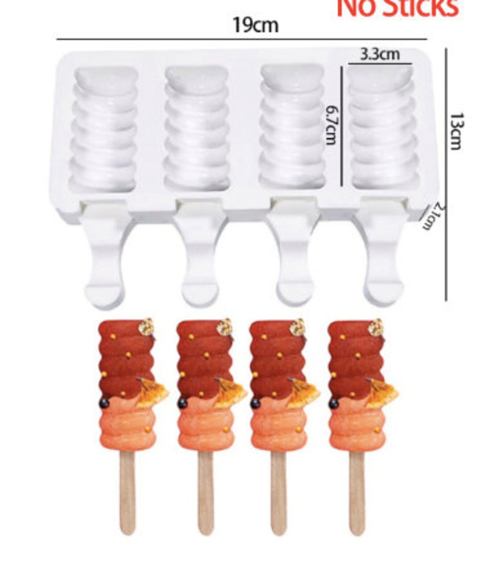 Mini Cakesicle Cake silicone mold cake pops chocolate Etsy